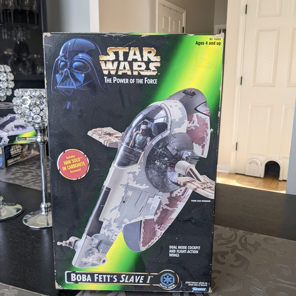 Star Wars POF Slave I Action Figure Playset